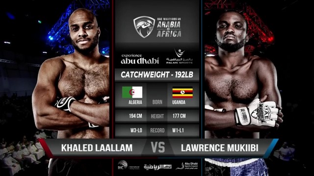 UAE Warriors 49 - Khaled Laallam vs Lawrence Mukiibi - May 16, 2024