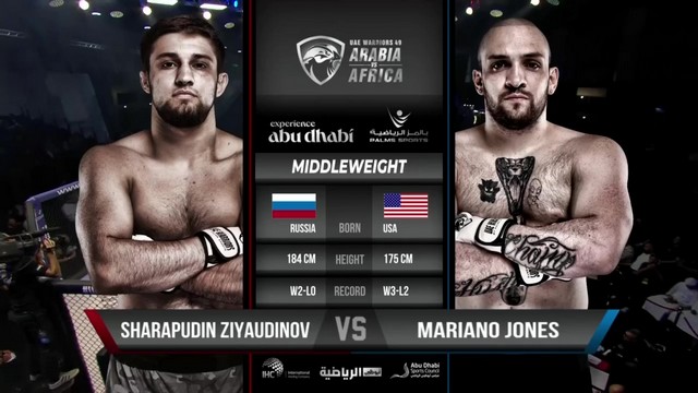 UAE Warriors 49 - Sharapudin Ziyaudinov vs Mariano Jones - May 16, 2024