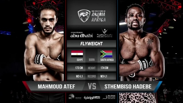 UAE Warriors 49 - Sithembiso Hadebe vs Mahmoud Atef - May 16, 2024