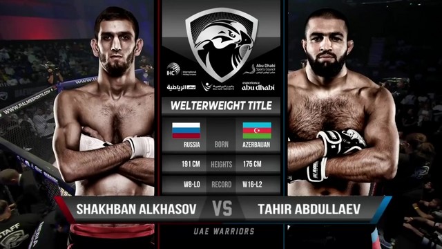 UAE Warriors 50 - Tahir Abdullaev vs Shakhban Alkhasov - May 17, 2024