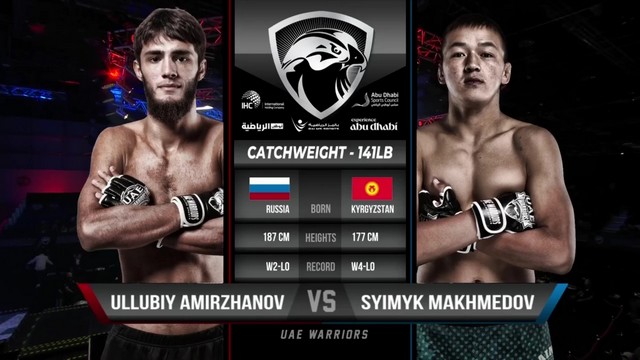 UAE Warriors 50 - Ullubiy Amirzhanov vs Syimyk Makhmedov - May 17, 2024