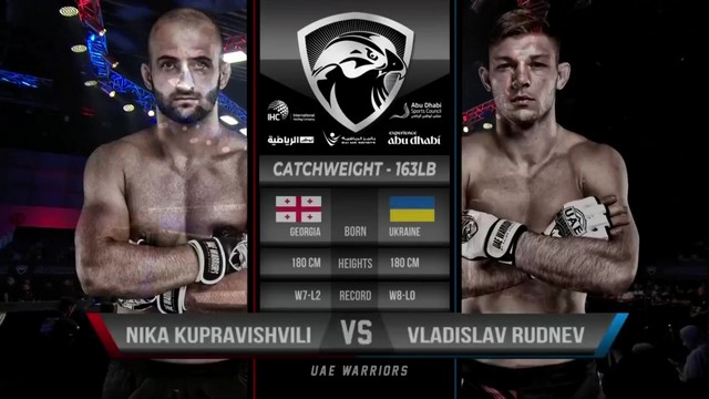 UAE Warriors 50 - Vladislav Rudnev vs Nika Kupravishvili - May 17, 2024