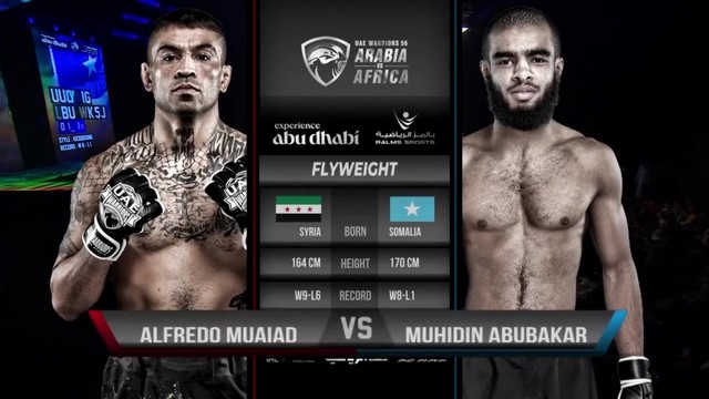 UAE Warriors 56 - Alfredo Muaiad vs Muhidin Abubakar - January 16, 2025