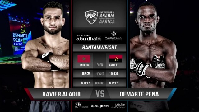 UAE Warriors 56 - Xavier Alaoui vs Demarte Pena - January 16, 2025