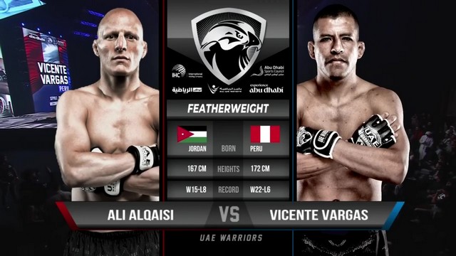 UAE Warriors 57 - Ali AlQaisi vs Vicente Vargas - January 17, 2025