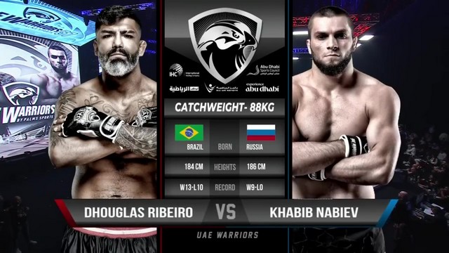 UAE Warriors 57 - Dhouglas Ribeiro vs Khabib Nabiev - January 17, 2025