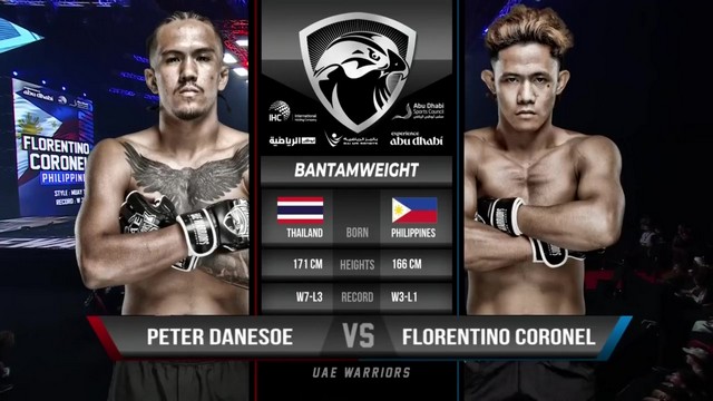 UAE Warriors 57 - Peter Danesoe vs Florentino Coronel - January 17, 2025