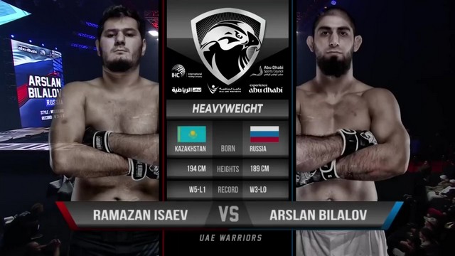 UAE Warriors 57 - Ramazan Isaev vs Arslan Bilalov - January 17, 2025