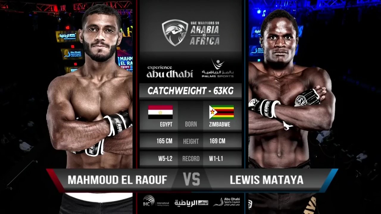 UAE Warriors 59 - Lewis Mataya vs Mahmoud Abd El Raouf - June 12, 2025