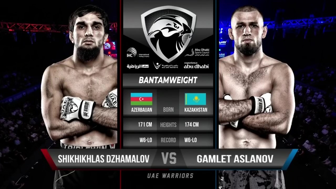 UAE Warriors 60 - Gamlet Aslanov vs Shikhikhlas Dzhamalov - June 13, 2025