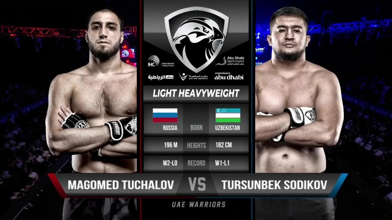 UAE Warriors 60 - Magomed Tuchalov vs Tursunbek Sodikov - June 13, 2025