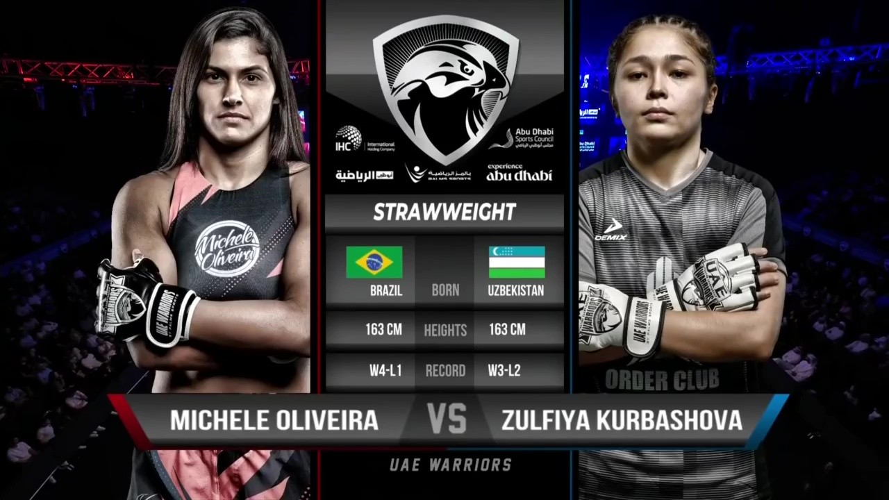 UAE Warriors 60 - Michele Oliveira vs Zulfiya Kurbashova - June 13, 2025