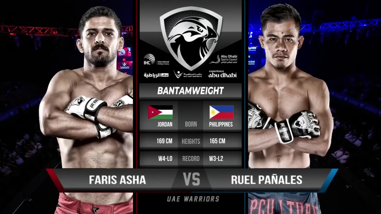 UAE Warriors 60 - Ruel Pañales vs Faris Asha - June 13, 2025