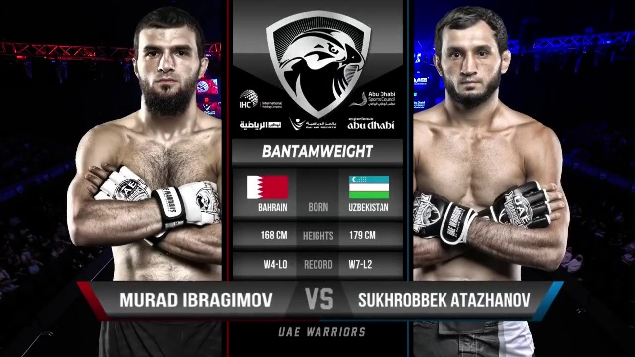 UAE Warriors 60 - Sukhrobbek Atazhanov vs Murad Ibragimov - June 13, 2025