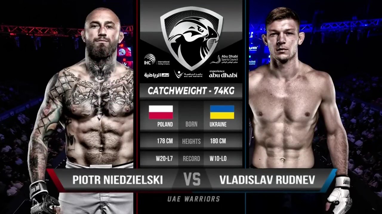 UAE Warriors 60 - Vladislav Rudnev vs Piotr Niedzielski - June 13, 2025
