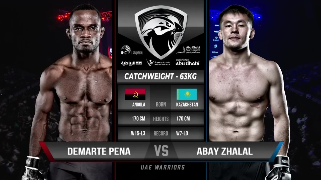 UAE Warriors 61 - Demarte Pena vs Abay Zhalal - July 23, 2025