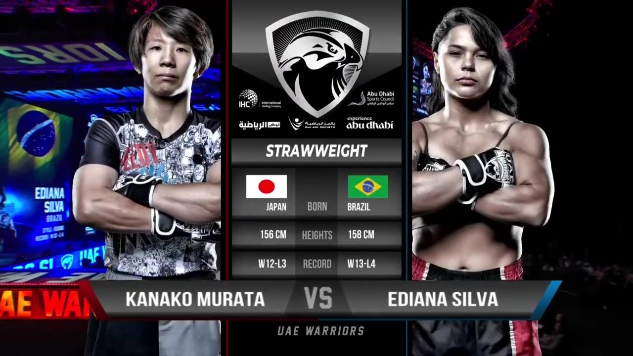 UAE Warriors 61 - Kanako Murata vs Ediana Silva - July 23, 2025