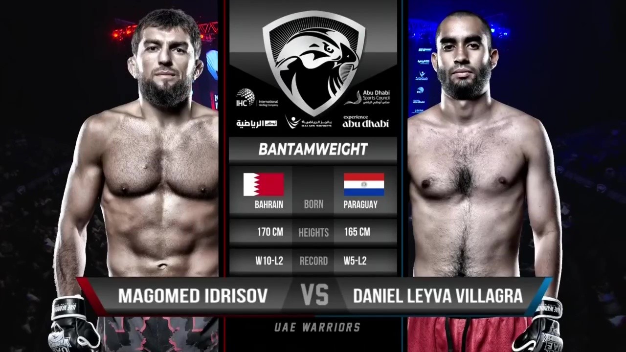 UAE Warriors 61 - Magomed Idrisov vs Daniel Leyva Villagra - July 23, 2025