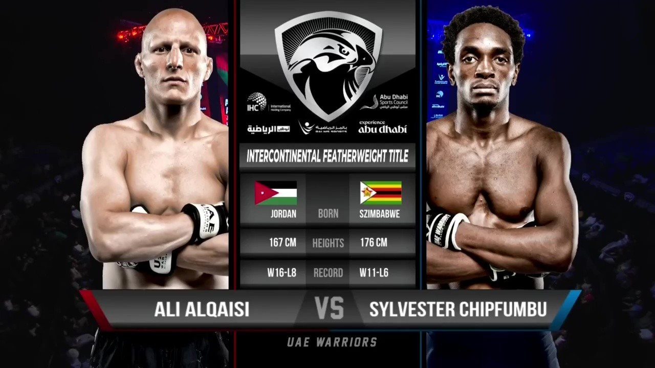 UAE Warriors 61 - Sylvester Chipfumbu vs Ali AlQaisi - July 23, 2025