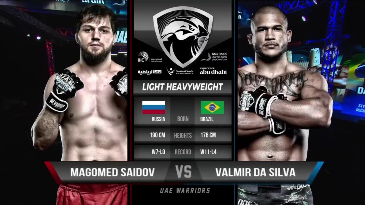 UAE Warriors 63 - Muhammad Said vs Valmir da Silva - September 10, 2025