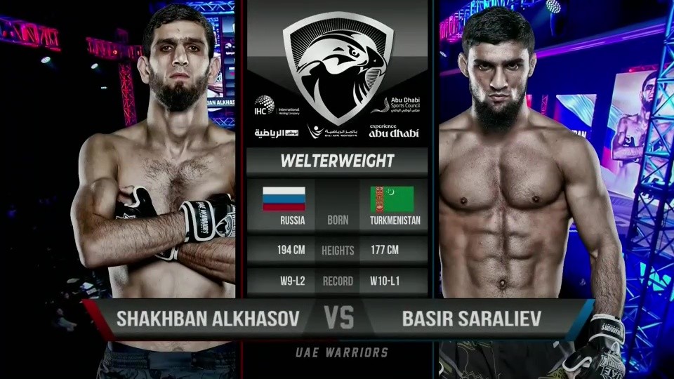 UAE Warriors 65 - Basir Saraliev vs Shakhban Alkhasov - November 15, 2025