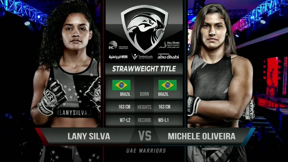UAE Warriors 65 - Michele Oliveira vs Lany Silva - November 15, 2025