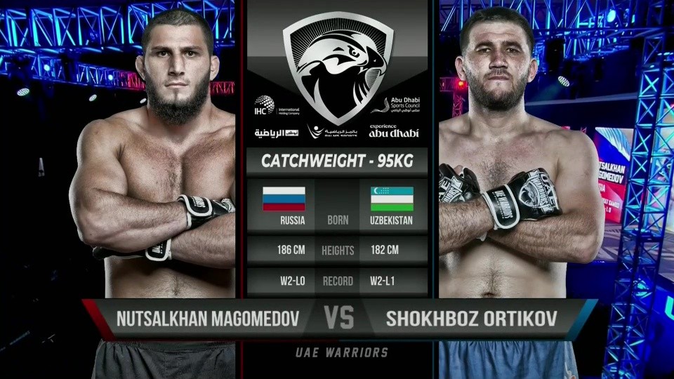 UAE Warriors 65 - Nutsalkhan Magomedov vs Shokhboz Ortikov - November 15, 2025