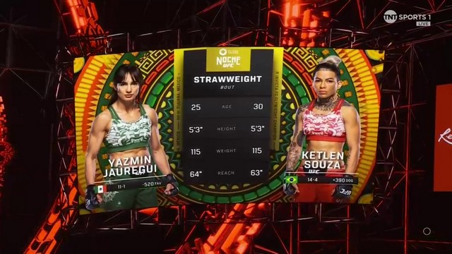 UFC 306 - Yazmin Jauregui vs Ketlen Souza - September 14, 2024