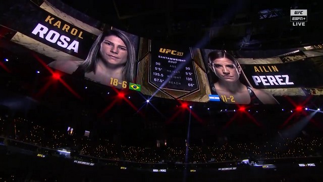 UFC 311 - Karol Rosa vs Ailin Perez - January 18, 2025