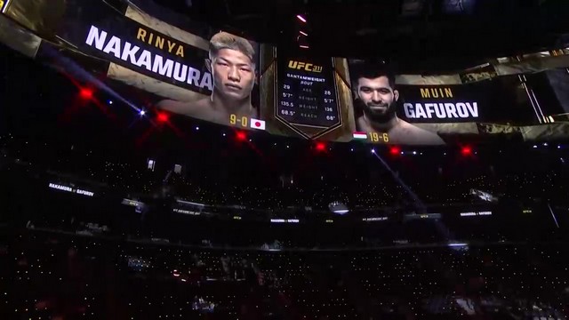 UFC 311 - Rinya Nakamura vs Muin Gafurov - January 18, 2025