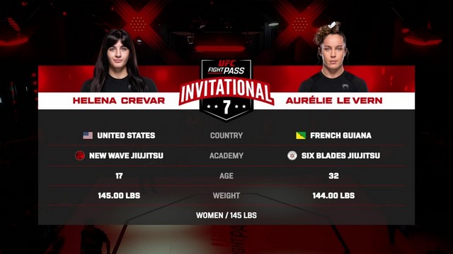 UFC Fight Pass Invitational - Helena Crevar vs Aurelie Le Vern - May 15, 2024