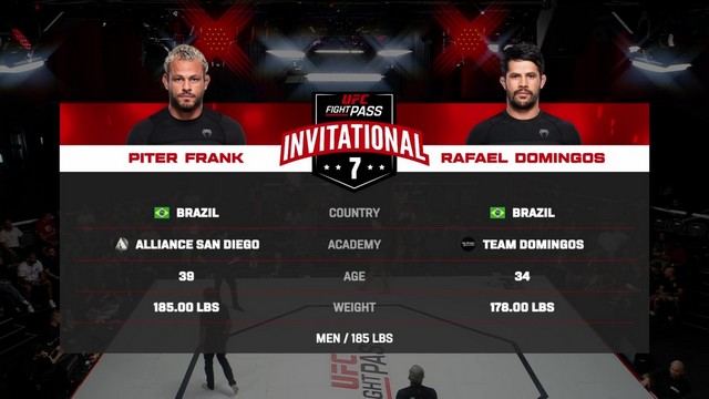 UFC Fight Pass Invitational - Piter Frank vs Rafael Domingos - May 15, 2024