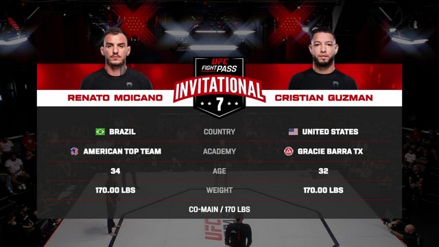 UFC Fight Pass Invitational - Renato Moicano vs Cristian Guzman - May 15, 2024