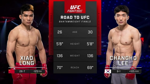 UFC on ABC 6 - Long Xiao vs Chang Ho Lee - June 22, 2024