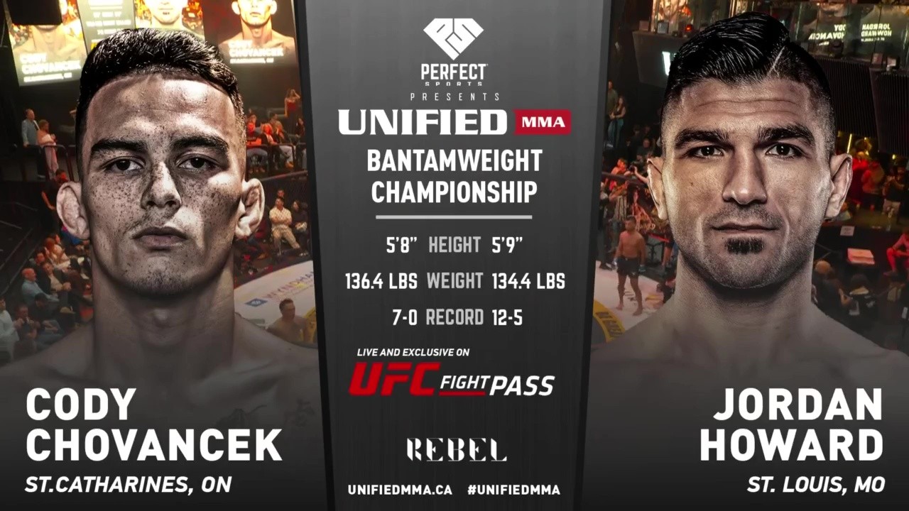 Unified MMA 62 - Cody Chovancek vs Jordan Howard - May 30, 2025