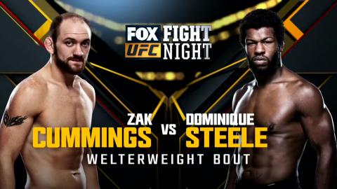 UFC on FOX 16 - Zak Cummings vs Dominique Steele - Jul 25, 2015