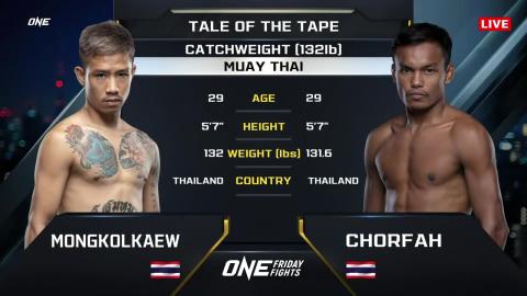 One Friday Fights 31 - C. Tor.Sangtiannoi vs Mongkolkaew Sor Sommai - August 31, 2023