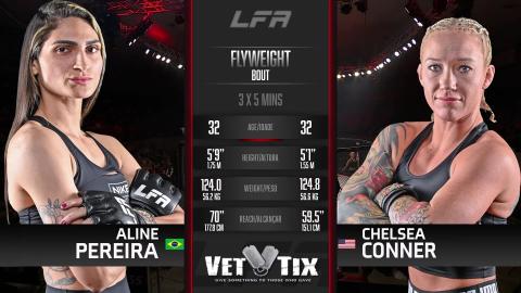 LFA 160 - Aline Pereira vs Chelsea Conner - June 16, 2023