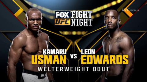 UFC on Fox 17: Kamaru Usman vs Leon Edwards - Dec 20, 2015