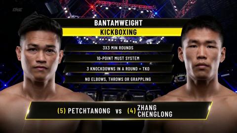 Petchtanong Petchfergus vs  Zhang Chenglong  - Sep 24, 2021