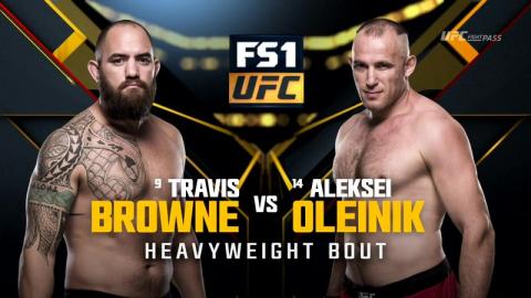 UFC 213 - Aleksei Oleinik vs Travis Browne - Jul 8, 2017