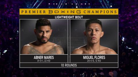 Boxing - Abner Mares vs Miguel Flores - Sep 04, 2022