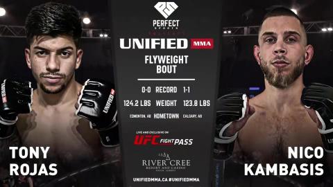 Unified MMA 50 - Rojas vs Kambasis - March 31, 2023