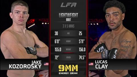 Jake Kozorosky vs. Lucas Clay - Sep 24, 2021