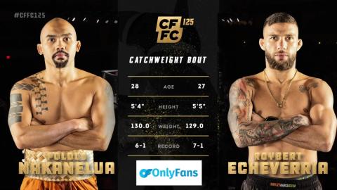 CFFC 125 - Roybert Echeverria vs Pololu Nakanelua - September 14, 2023