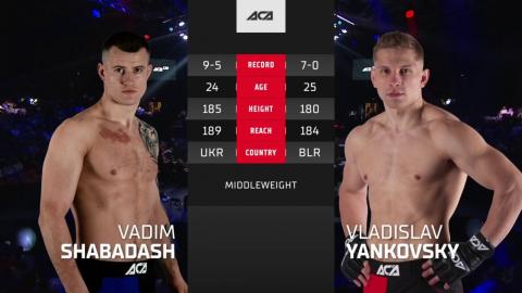 Vadim Shabadash vs.  Vladislav Yankovsky - Sep - 11, 2021