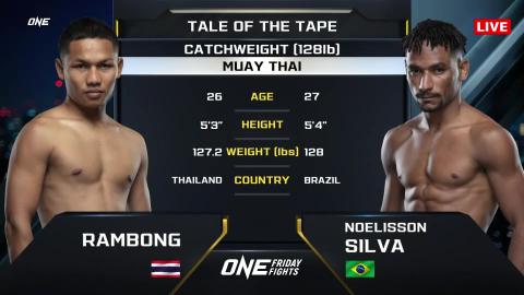 One Friday Fights 29 - Rambong Sor Terapat vs Noelisson Silva - August 17, 2023