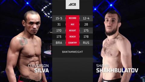 Shamil Shakhbulatov vs. Cleverson Silva - Sep 24, 2021