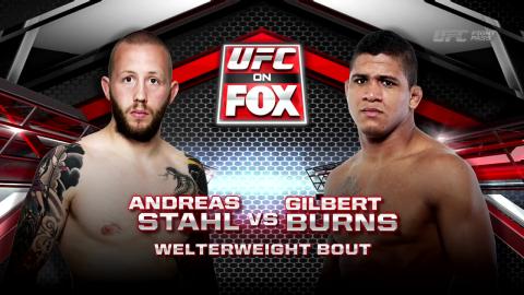 UFC on FOX 12 - Andreas Stahl vs Gilbert Burns - Jul 25, 2014