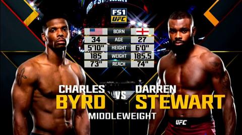 UFC 228 - Charles Byrd vs Darren Stewart - Sep 8, 2018
